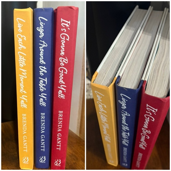 Brenda Gantt COOKBOOK SET of all 3 Cookbooks - Picture 2 of 6